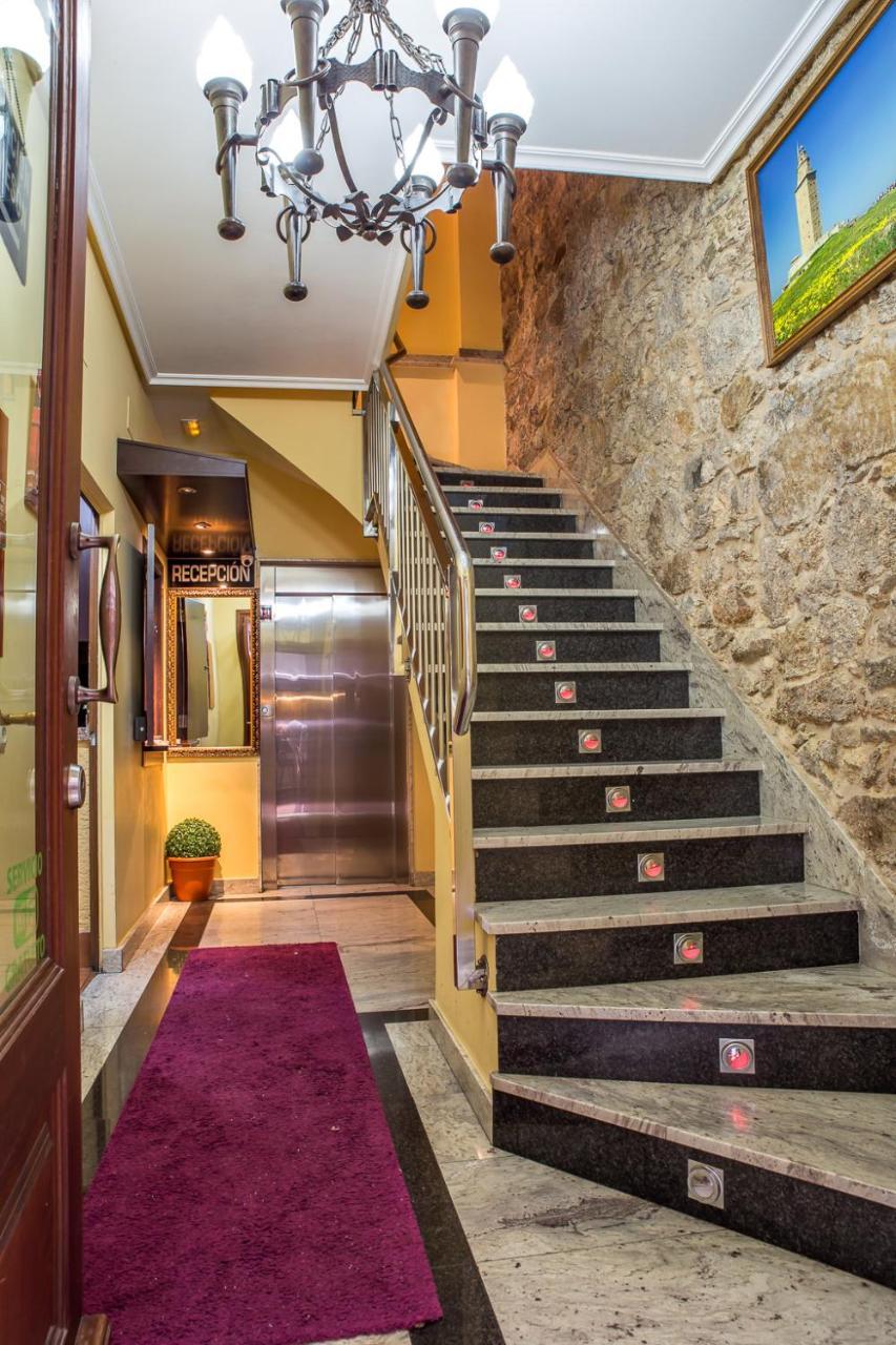 Hostal Hotil Coruna Centro A Coruña Kültér fotó