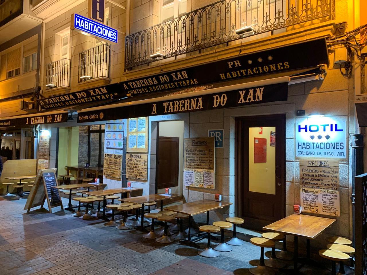 Hostal Hotil Coruna Centro A Coruña Kültér fotó
